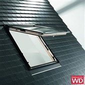 ROTO Střešní okno Designo COMFORT R89G rozměr 074/160 H200, zateplovací blok